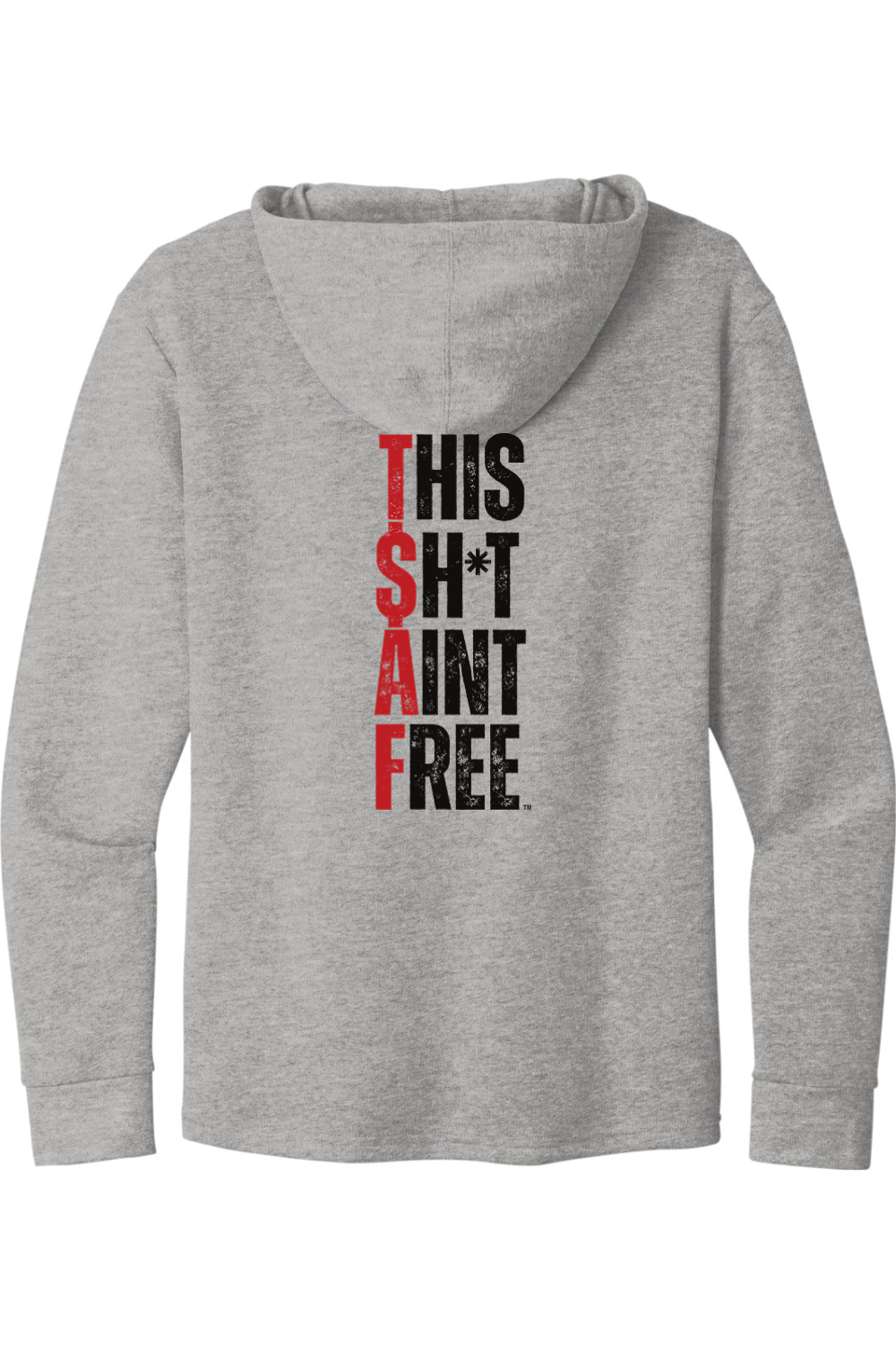 T$AF RED CONCRETE HOODIE