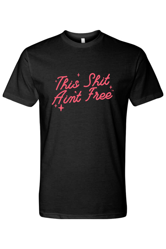 UNISEX PINK SCRIPT/STARS UNCENSORED